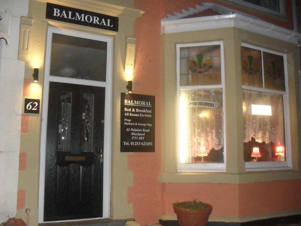 Balmoral Guest House Blackpool Zewnętrze zdjęcie